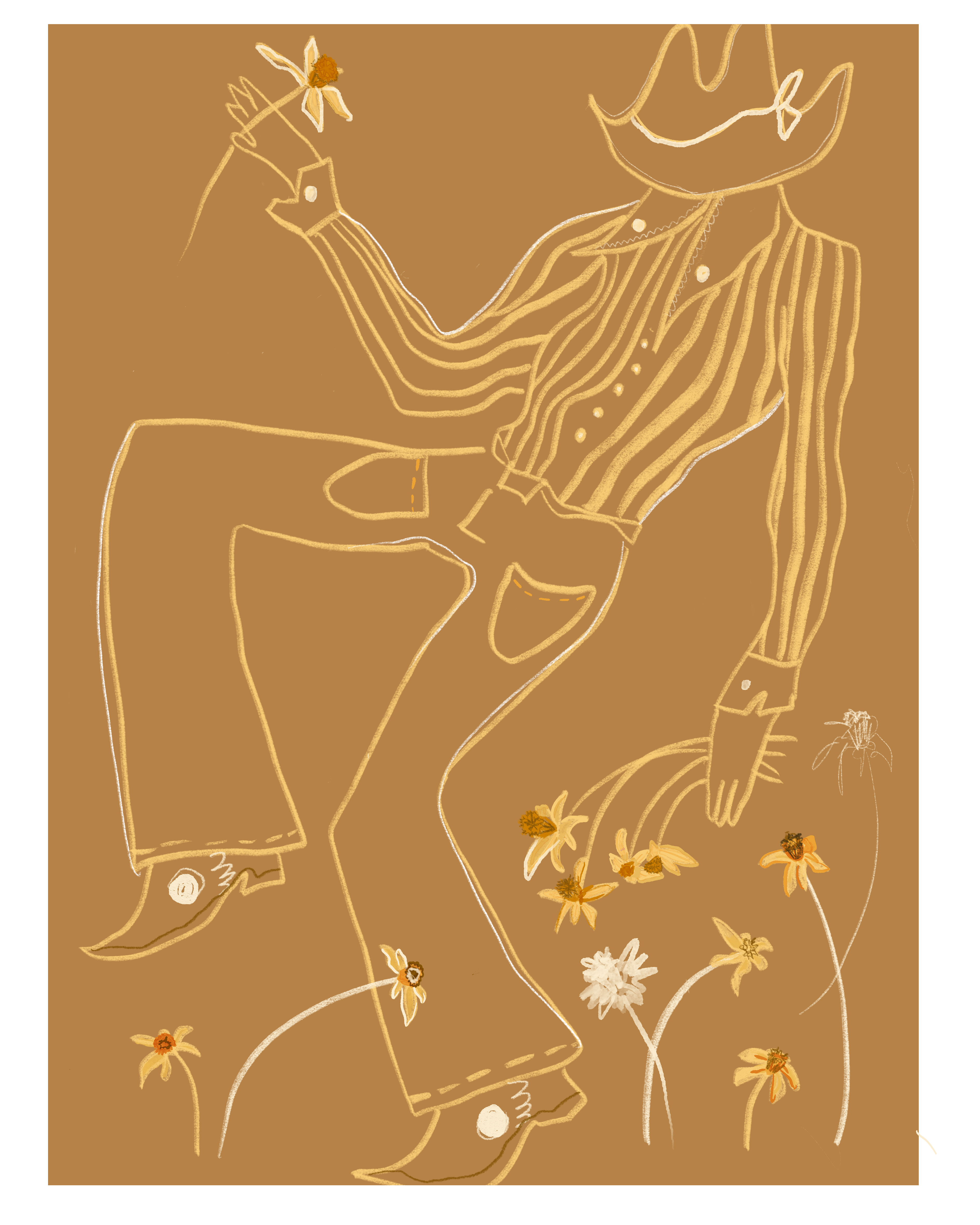 Daffodil Phil, Print
