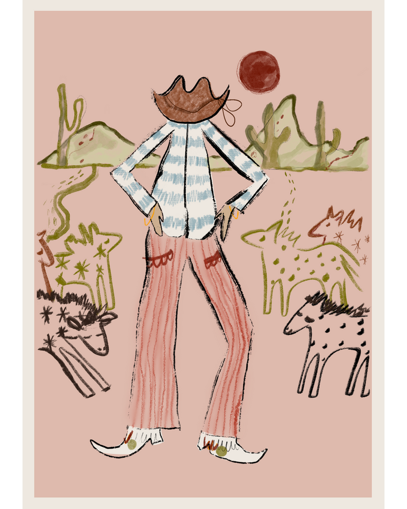 Desert Dance, Print