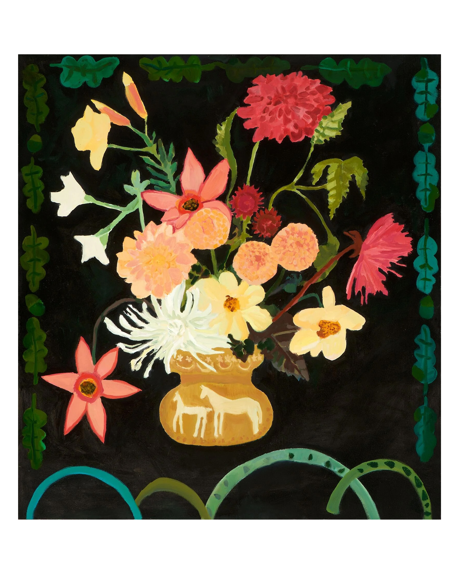 Foals Flowers, Print