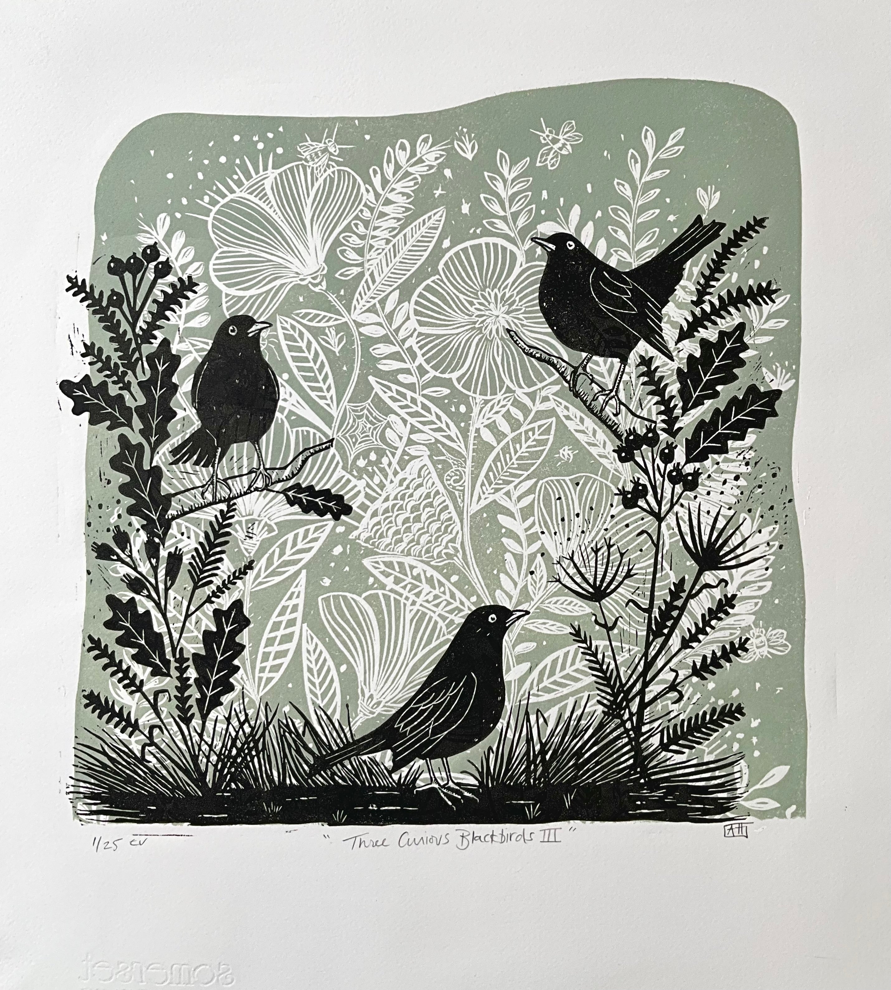 Three Curious Blackbirds, Original