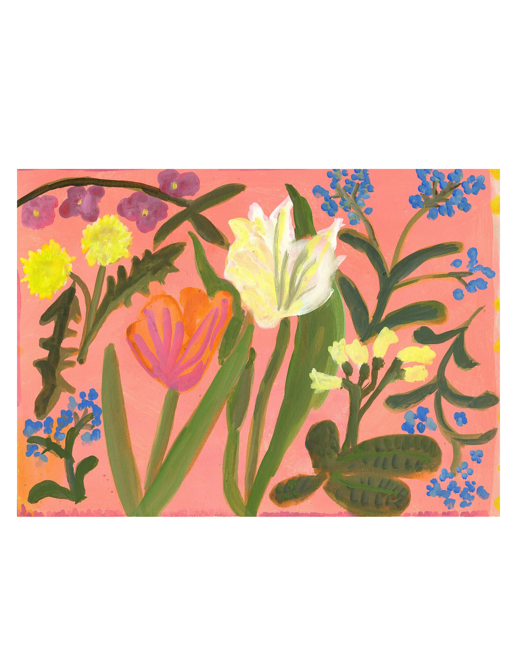 Joy Spring Flora, Print