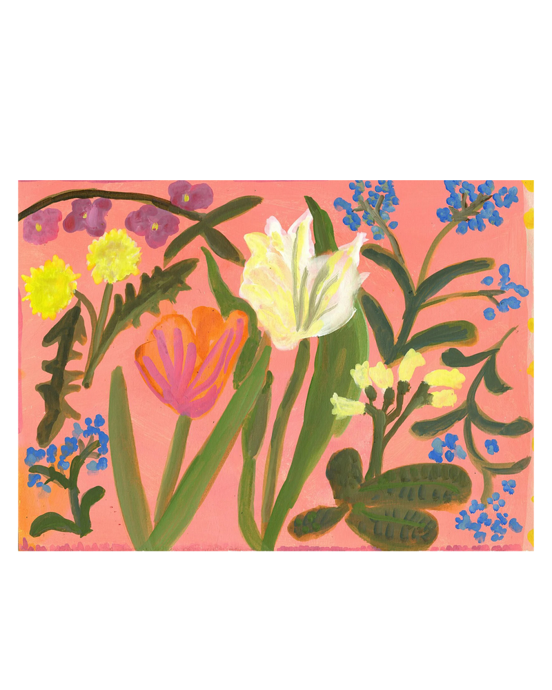 Joy Spring Flora, Print
