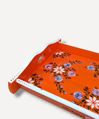 Orange - Hand Painted Wooden Tray