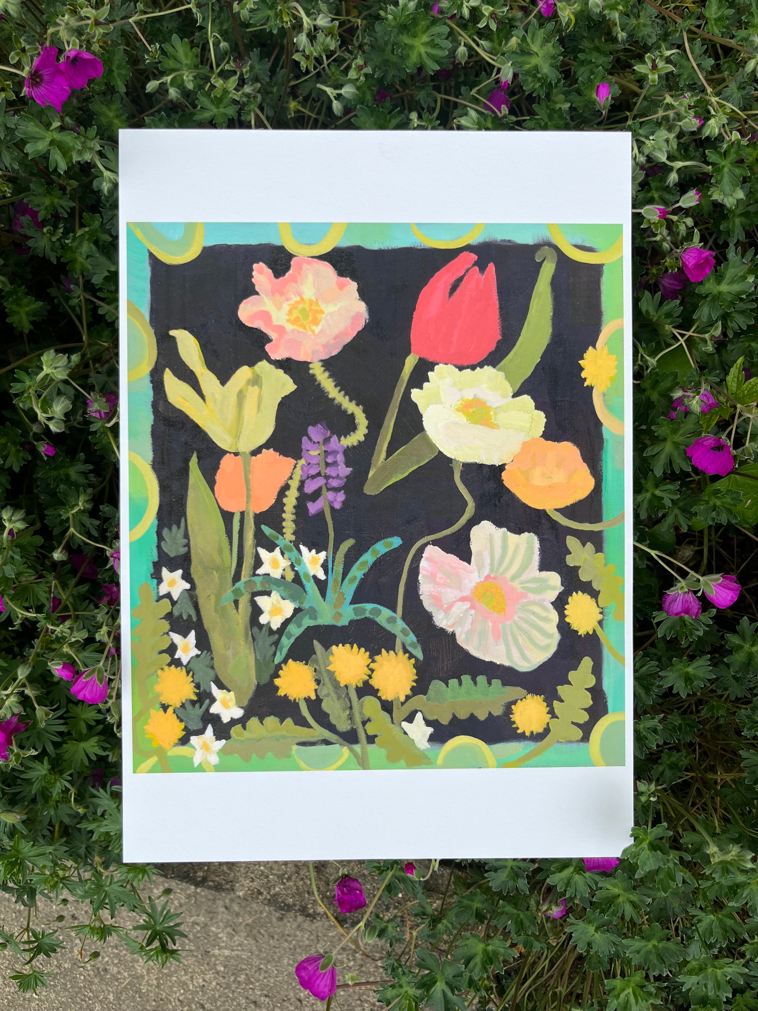 Soul Food Flowers, Print