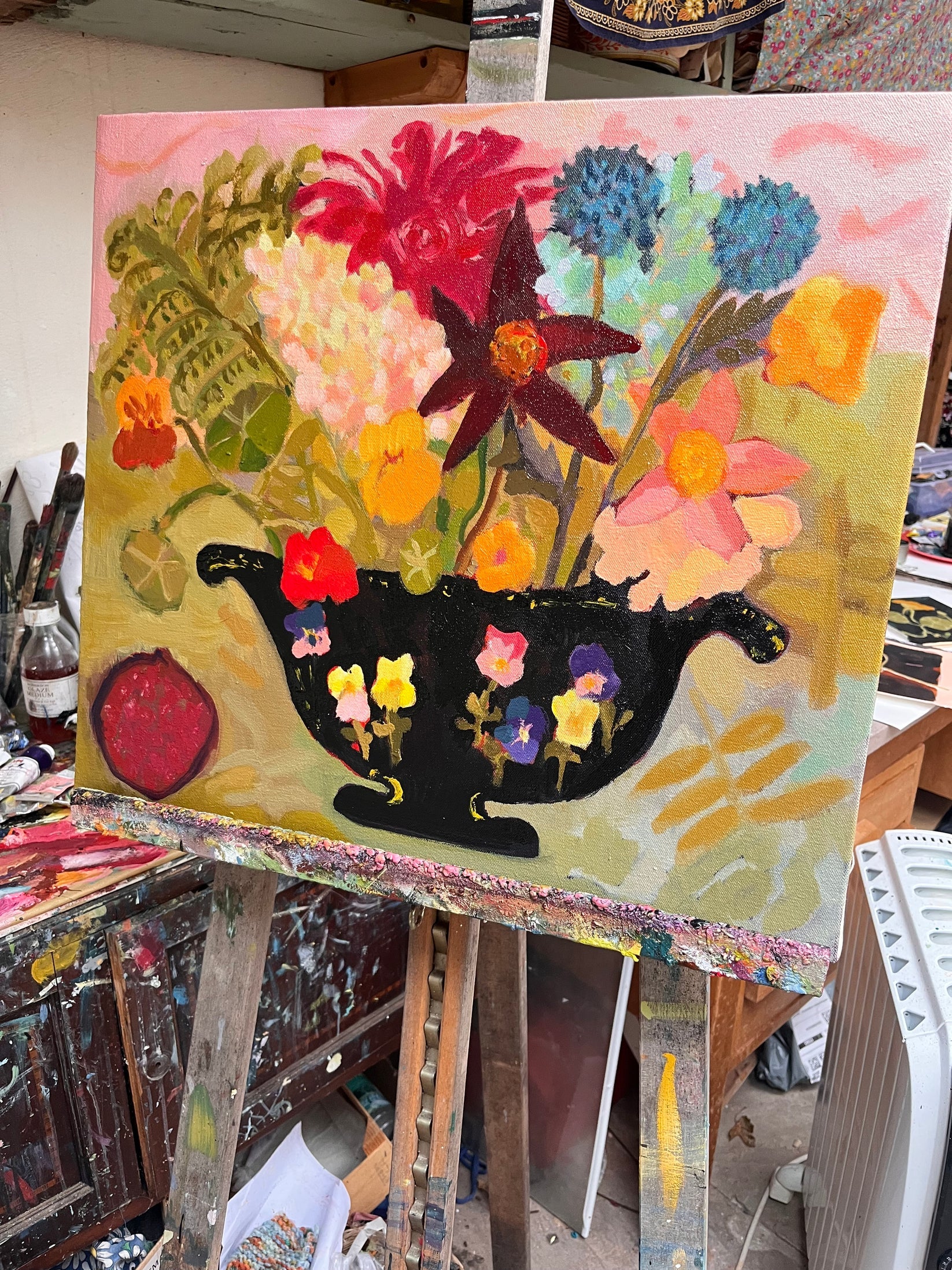 Sunset Flowers, Original