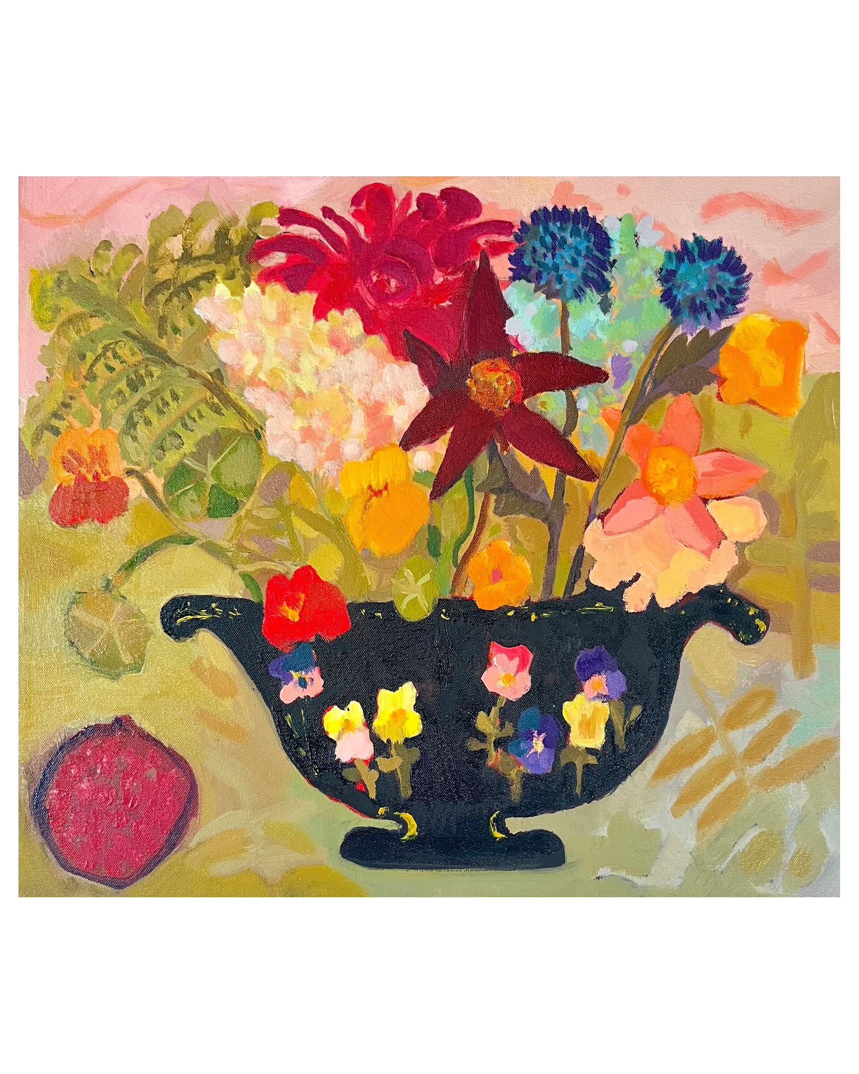Sunset Flowers, Original