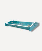 Teal - Hand Painted Wooden Tray