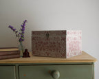 Pink and Cream Decorative Keepsake Box